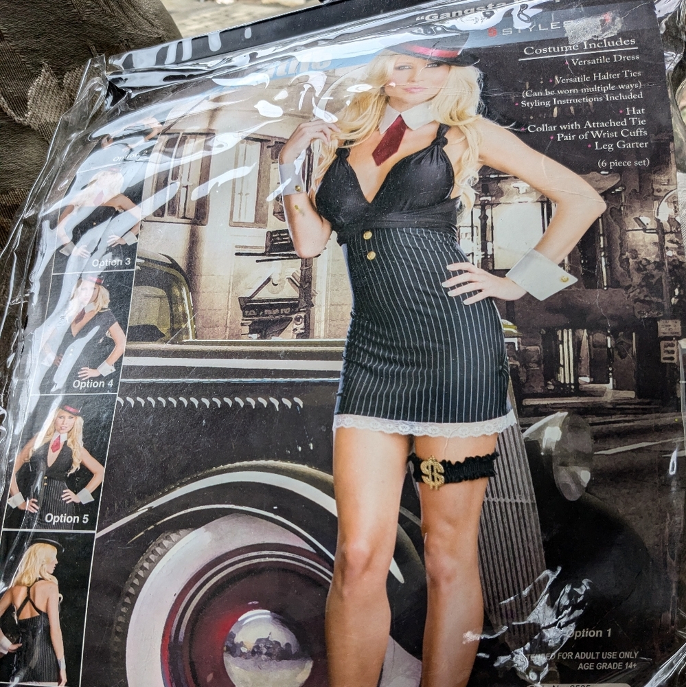 Women gangsta wrap costume